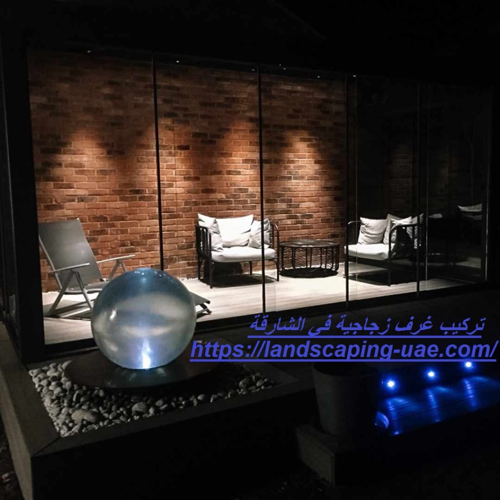 تركيب غرف زجاجية في الشارقة